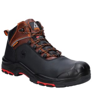 Botín SHERPA'S 406 Negro y Café - SH406CDKAC